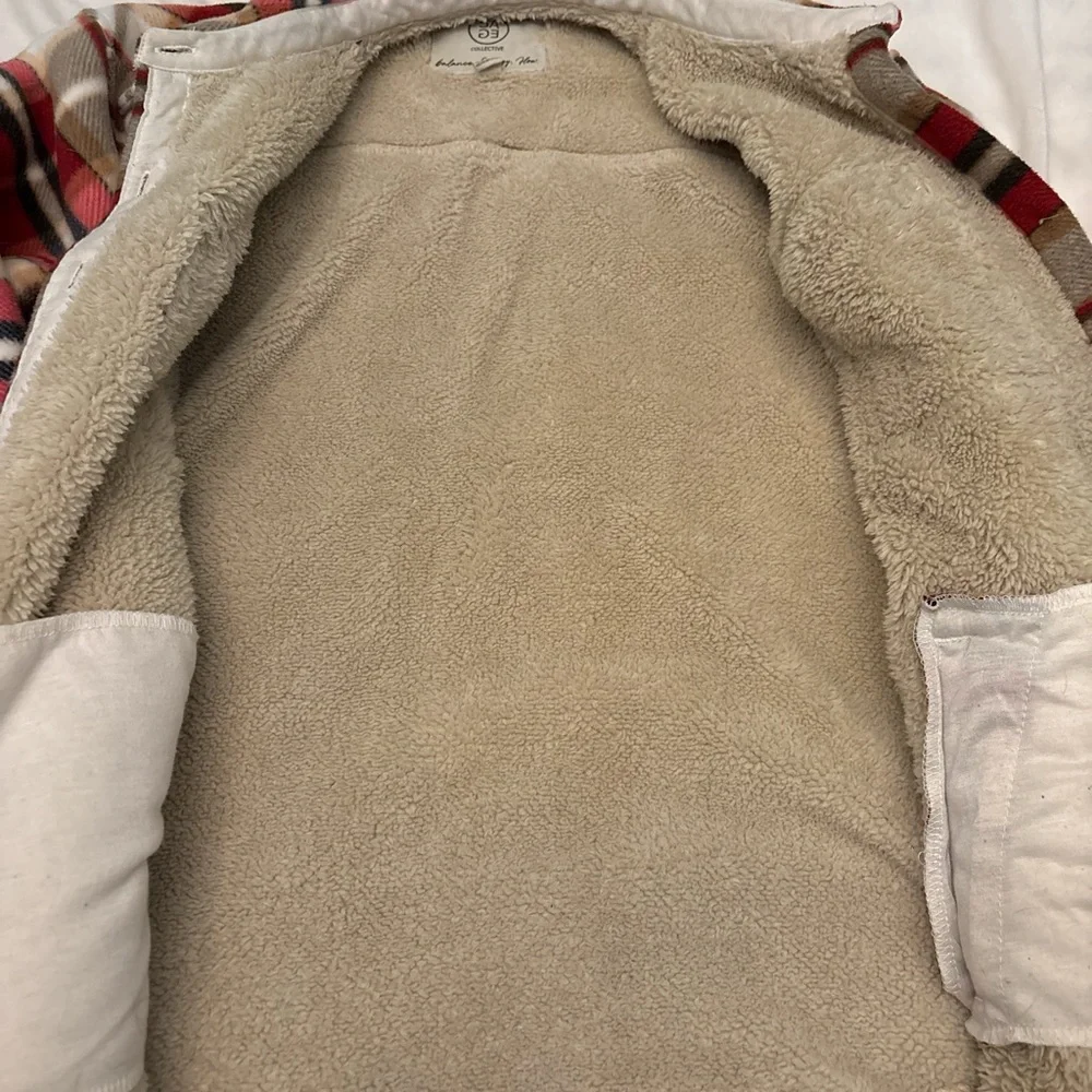 SAGE Collective Cozy Sherpa Jacket
